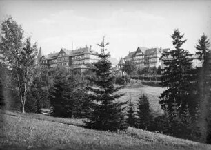 Oberhof, Fremdenheime am Waldrand
