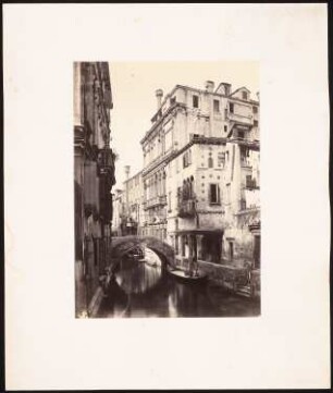 Palazzo Widman-Rezzonica, Venedig: Ansicht (aus: sog. »Koch-Mappe«)