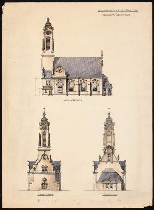 Kirche, Bonn-Poppelsdorf: Ansichten