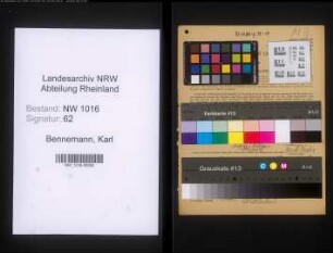 Entnazifizierung Karl Bennemann , geb. 25.10.1891 (Arzt)