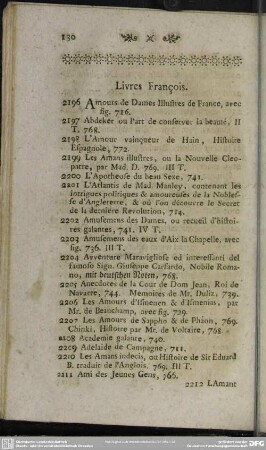 Livres François
