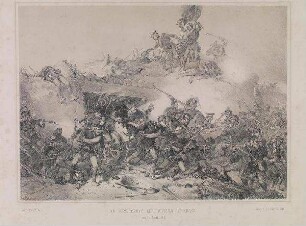 DIE ERSTÜRMUNG DER DÜPPELER SCHANZEN am 18. April 1864.
