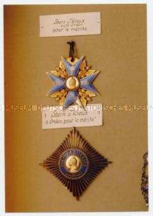 Pour le Mérite, Bruststern zum Großkreuz