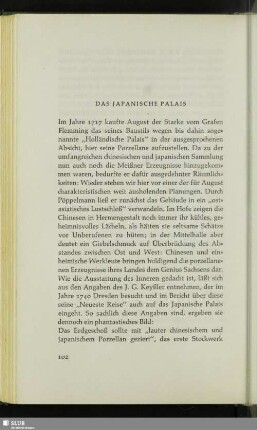 Das Japanische Palais
