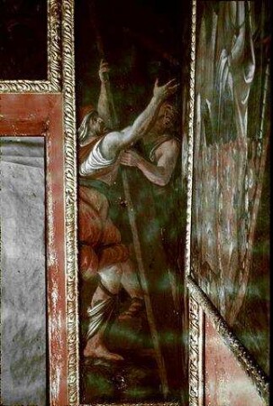Christus nimmt das Kreuz auf sich