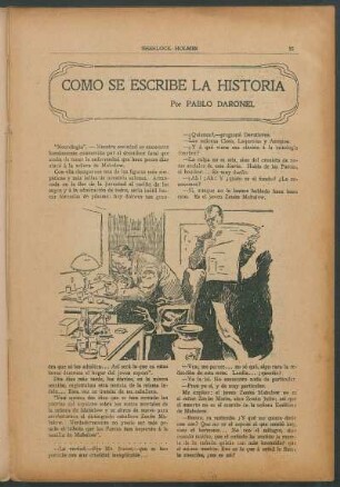 Como se escribe la historia