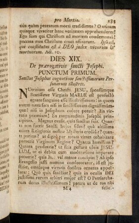 183-192, Dies XIX - XXII