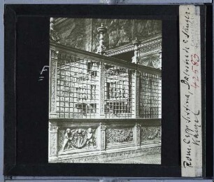 Rom, Vatikan, Sixtinische Kapelle : Schrankengiitter