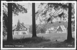 Oberbärenburg. Ortsansicht