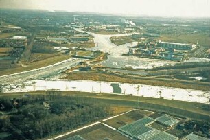 Hafen Papenburg mit Meyer-Werft