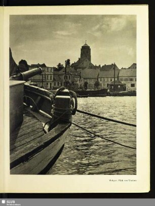 Wolgast, Blick von Usedom