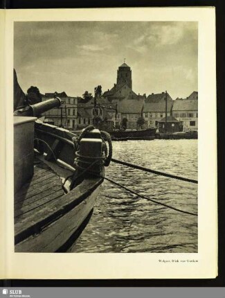 Wolgast, Blick von Usedom