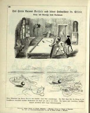 "Des Herrn Barons Beisele und seines Hofmeisters Dr. Eisele Kreuz- und Querzüge durch Deutschland"