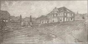 Fischer, Theodor; Kiel; Wohnhaus Prof. Dr. Harries - Perspektive