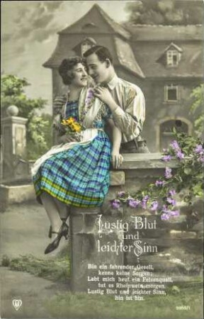 Lustig Blut und leichter Sinn - Bin ein fahrender Gesell, [...]