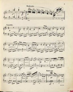 Theater-Bibliothek : leichte Potpourris für Pianoforte, 35. Donizetti, La Favorite
