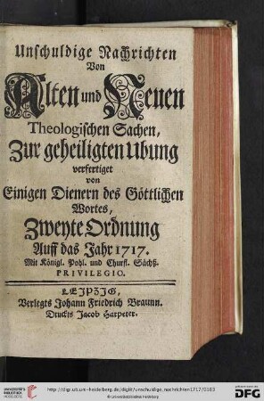 Zweyte Ordnung