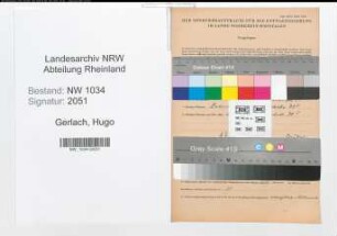 Entnazifizierung Hugo Gerlach , geb. 27.06.1883 (Stabsmusikmeister)