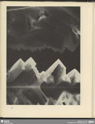 Arktische Landschaft (Kristalle von Kaliumchlorid). 240:1