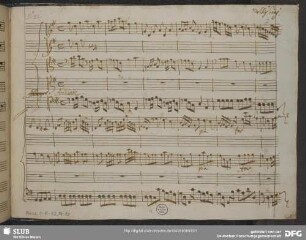 Adriano in Siria. Excerpts - Mus.1-F-82,14-10 : A, strings, bc