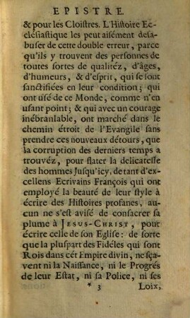 Histoire De L'Eglise, 1. Qui contient l'abregé de l'histoire depuis Adam, jusqu'à nostre Seigneur: & puis l'histoire des trois premiers Siecles