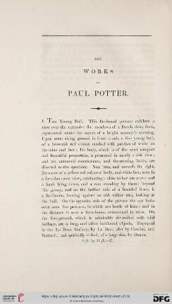 The Works of Paul Potter