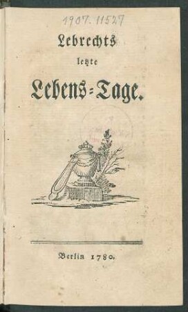 Lebrechts letzte Lebens-Tage