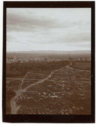 er-ramle v. Turm des burbars [Ramla, Weiße Moschee]