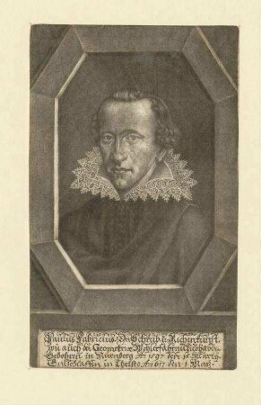 Paulus Fabricius; geb. 15.03.1597 in Nürnberg; gest. 01.05.1617