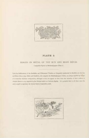 Plate 3. Images in metal of the Sun and Moon Dêvas