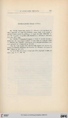 Dichiarazione delle tavole