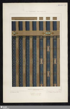No. 50 Plafond A Solivers (Genre Louis XIII)
