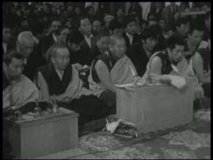 Besuch des XIV. Dalai Lama im Klösterlichen Tibet-Institut Rikon (Schweiz) 1973