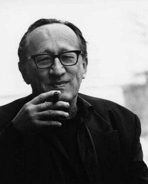Heiner Müller (1929-1995; Schriftsteller, Dramatiker, Regisseur, Intendant)