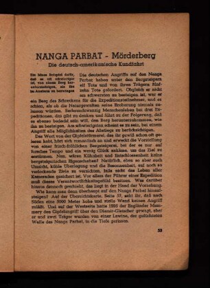 Nanga Parbat - Mörderberg