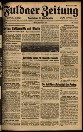 Ausgabe vom Montag, den 15. Juli 1940.