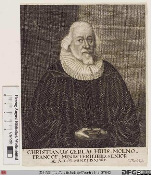 Bildnis Christian Gerlach