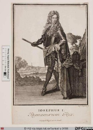 Bildnis Joseph I., römisch-deutscher Kaiser (reg. 1705-11)