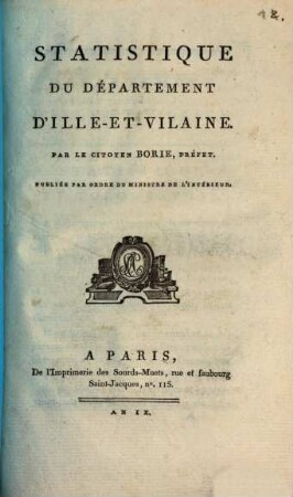 Statistique du Département d'Ille-et-Vilaine
