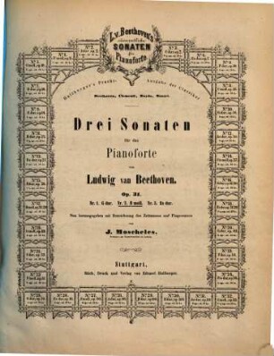 L. v. Beethoven's sämmtliche Sonaten für Pianoforte. 17, Op. 31,2 : d-Moll