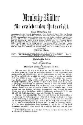 Psychologische Briefe : (Fortsetzung)