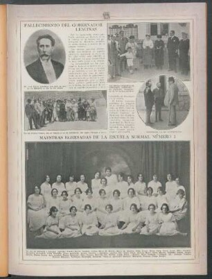 Maestras egresadas de la Escuela Normal Número 5