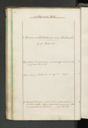 2. Systeme und Lehrbücher der reinen Arithmetik.