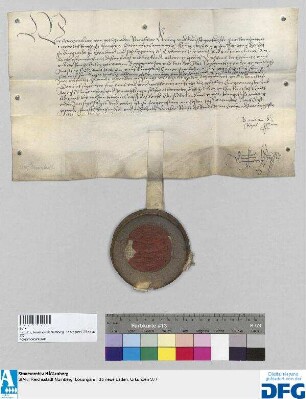 König Maximilian I. stellt der Stadt Nürnberg über 800 fl. Stadtsteuer für das Jahr 1515 Quittung aus.