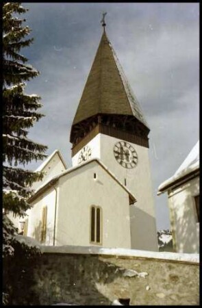 Saanen: Mauritius Kirche, Turm