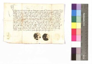 Peter und Conrad von Liebenstein, Gebrüder, gegen Kraft von Hohenlohe; Schuldsumme.
