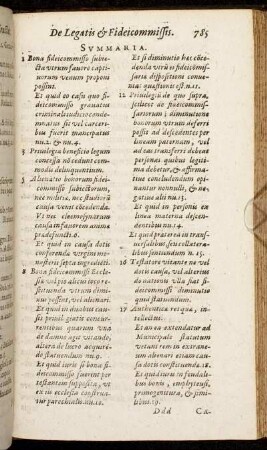 [Caput IV. Ex quibus aliis causis, personis, genere prohibendi & rebus, fideicommissa alienari poßint.]