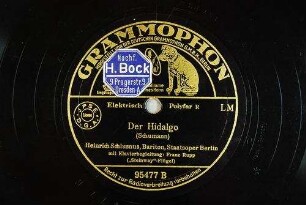 Der Hidalgo / (Schumann)