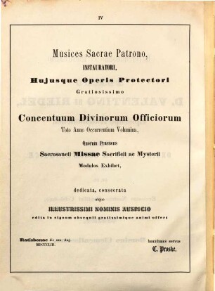 Liber missarum, [1]. Nr. I - XII