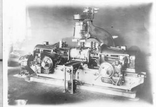 Bohrmaschine für Bremszylinder (Knorr) : Technikgeschichte | Maschinenbau | Verkehrswesen | Eissenbahnwesen | Die Kunze-Knorr-Bremse für Personen- und Güterzüge